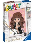 Комплект за рисуване по номера Ravensburger CreArt - Хърмаяни Грейнджър