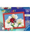 Комплект за рисуване по номера Ravensburger CreArt - Калинка