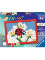 Комплект за рисуване по номера Ravensburger CreArt - Калинка