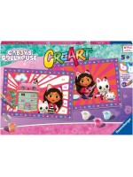 Комплект за рисуване по номера Ravensburger CreArt - Къщата за кукли на Габи
