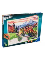Комплект за рисуване по номера Ravensburger CreArt - Красива Бавария