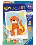 Комплект за рисуване по номера Ravensburger CreArt - Малък тигър