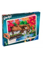 Комплект за рисуване по номера Ravensburger CreArt - Мелница в Блаутопф