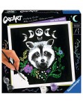 Комплект за рисуване по номера Ravensburger CreArt - Миеща мечка