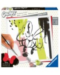 Комплект за рисуване по номера Ravensburger CreArt - Мини Маус