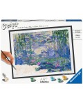 Комплект за рисуване по номера Ravensburger CreArt - Моне: Водни лилии