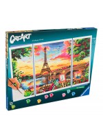 Комплект за рисуване по номера Ravensburger CreArt - Парижки размисли