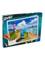 Комплект за рисуване по номера Ravensburger CreArt - Почивка на Балтийско море