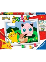 Комплект за рисуване по номера Ravensburger CreArt - Покемон