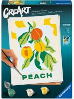 Комплект за рисуване по номера Ravensburger CreArt - Праскова