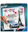 Комплект за рисуване по номера Ravensburger CreArt - Прекрасният Париж
