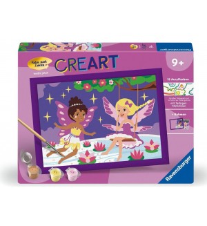 Комплект за рисуване по номера Ravensburger CreArt - Приказни приятели