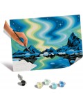 Комплект за рисуване по номера Ravensburger CreArt - Северно сияние