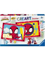 Комплект за рисуване по номера Ravensburger CreArt - Spidey
