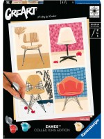 Комплект за рисуване по номера Ravensburger CreArt - Столове