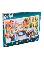 Комплект за рисуване по номера Ravensburger CreArt - Венециански мечти
