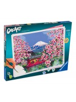Комплект за рисуване по номера Ravensburger CreArt - Японско черешово дърво