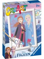 Комплект за рисуване по номера Ravensburger CreArt - Замръзналото кралство
