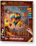 Комплект за рисуване по номера Schipper - Балони с горещ въздух