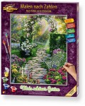 Комплект за рисуване по номера Schipper - Красива градина