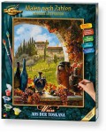 Комплект за рисуване по номера Schipper - Лоза от Тоскана