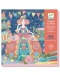 Комплект за рисуване с брокат Djeco Daydream