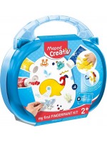 Комплект за рисуване с пръсти Maped Creativ Early Age - 10 части