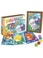 Комплект за рисуване с пясък Sentosphere Sablimage - Животни