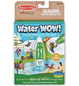 Комплект за рисуване с вода Melissa & Doug - Сезони