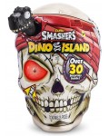 Комплект Zuru Smashers - Dino Island: Огромен череп, черен динозавър