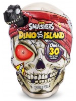 Комплект Zuru Smashers - Dino Island: Огромен череп, черен динозавър