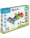 Конструктор 10 в 1 Engino Qboidz - Селскостопански трактор