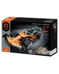 Конструктор 2 в 1 iM.Master Mechanical -  Състезателен автомобил, Pull Back, 221 части