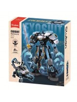 Конструктор 2 в 1 Sluban - Exosuit Turtle, 251 части Конструктор 2 в 1 Sluban - Exosuit Turtle, 251 части