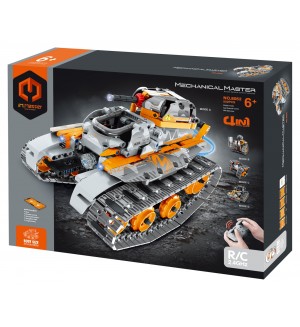 Конструктор 4 в 1 iM.Master Mechanical Master - Танк с Radio/C, 552 части