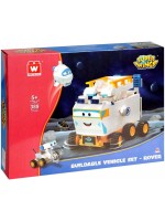 Конструктор Alpha Group Super Wings - Лунен Ровър, 389 части