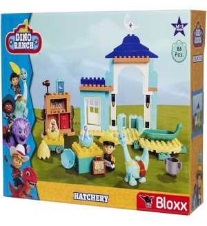 Конструктор Big Bloxx Dino Ranch - Ранчо с динозаври, 86 части