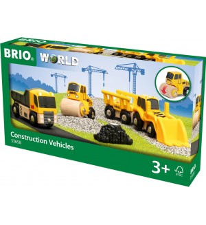 Конструктор Brio - Construction vehicles