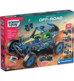 Конструктор Clementoni Mechanics - Автомобил Off Road