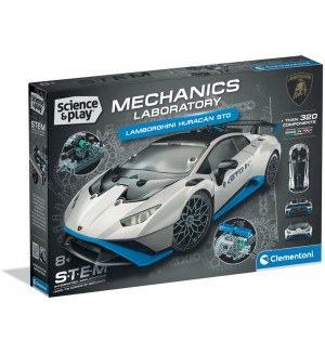 Конструктор Clementoni Mechanics Laboratory - Lamborghini Huracan STO, 320 части