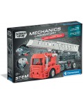 Конструктор Clementoni Mechanics Laboratory - Пожарен камион, 170 части