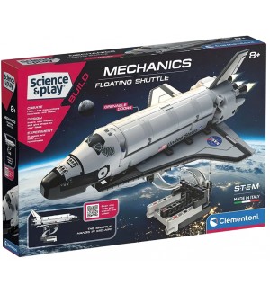 Конструктор Clementoni Mechanics - Совалка NASA, 220 части Конструктор Clementoni Mechanics - Совалка NASA, 220 части