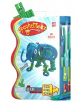 Конструктор Clics Toys Spaghetteez - Ele-Flex, 48 части