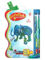 Конструктор Clics Toys Spaghetteez - Ele-Flex, 48 части
