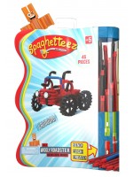Конструктор Clics Toys Spaghetteez - Wiggly Roadster, 46 части