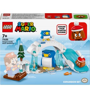 Конструктор допълнение LEGO Super Mario - Снежното приключение на пингвините (71430)
