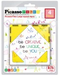 Конструктор допълнение Picasso Tiles - Големи квадрати, 4 части