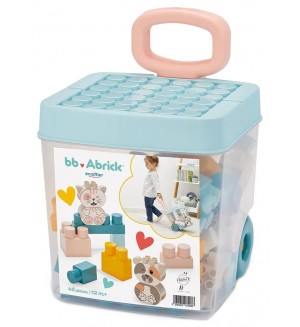 Конструктор Ecoiffier Abrick - Тухлички, 40 части
