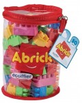 Конструктор Ecoiffier Abrick - В чанта, 50 части
