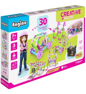 Конструктор Engino Creative - 30 модела за момичета